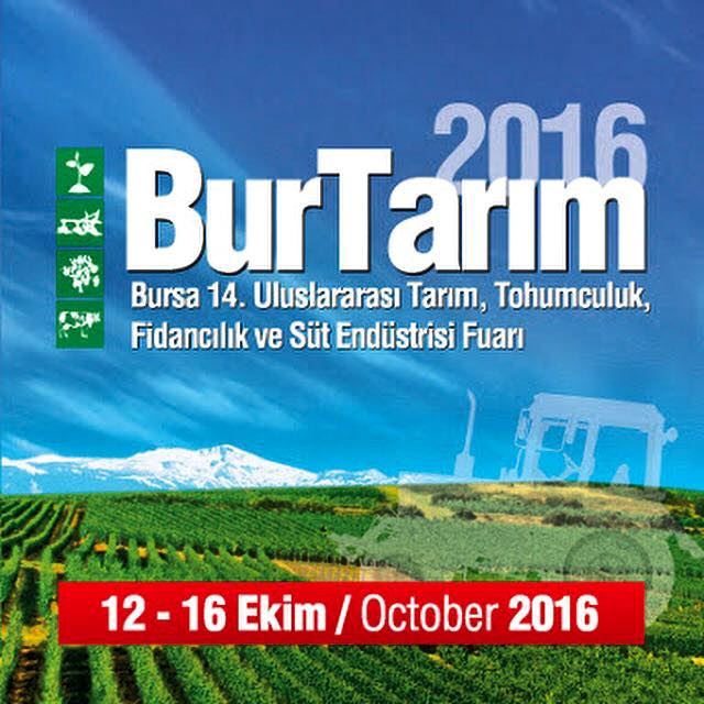 BurTarım Bursa 14. Uluslararası Tarım, Tohumculuk, Fidancılık ve Süt Endüstrisi Fuarı