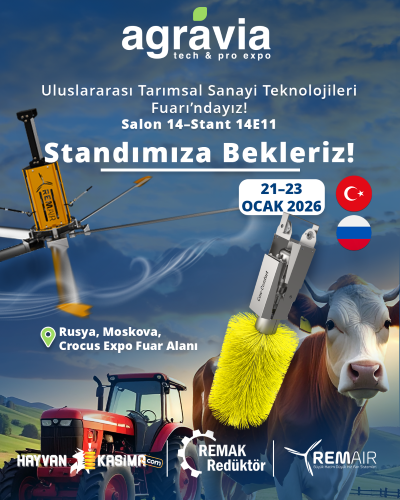Uluslararası Tarımsal Sanayi Teknolojileri Fuarında'yız!..