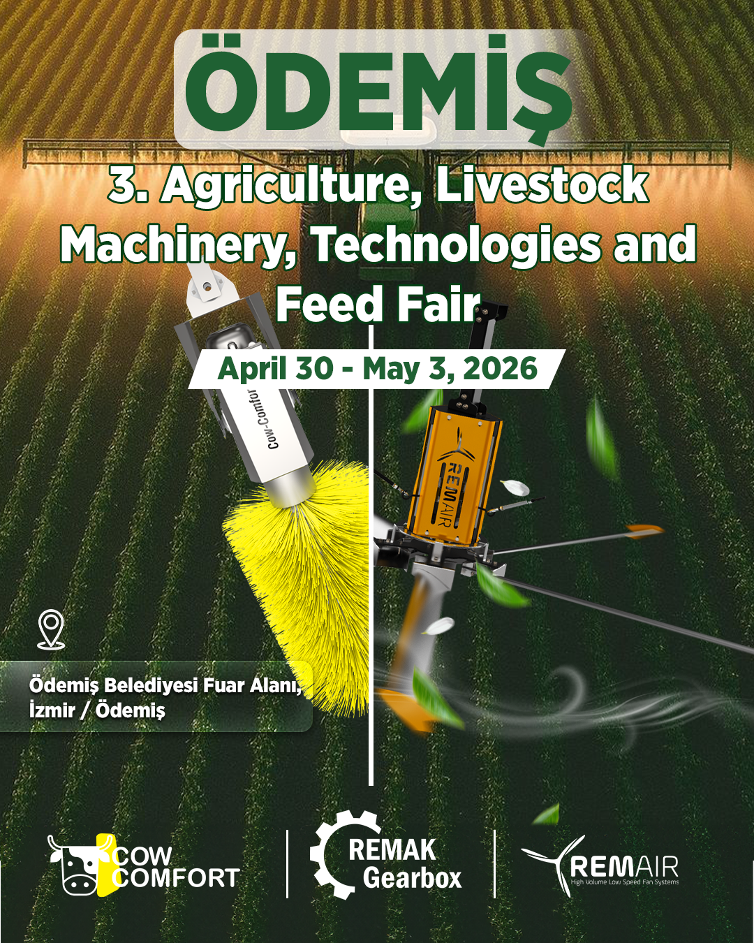 3. Agriculture, Livestock Machinery, Technologies and Feed Fair.