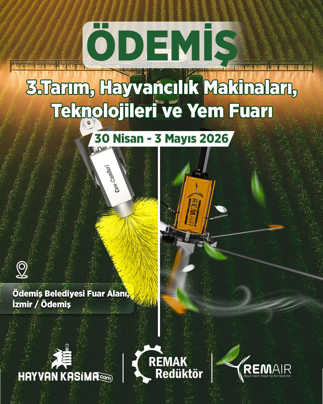 3. Tarım, Hayvancılık Makinaları, Teknolojileri ve Yem Fuarı