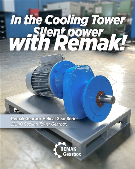 SILENT POWER IN COOLING TOWERS WITH REMAK!